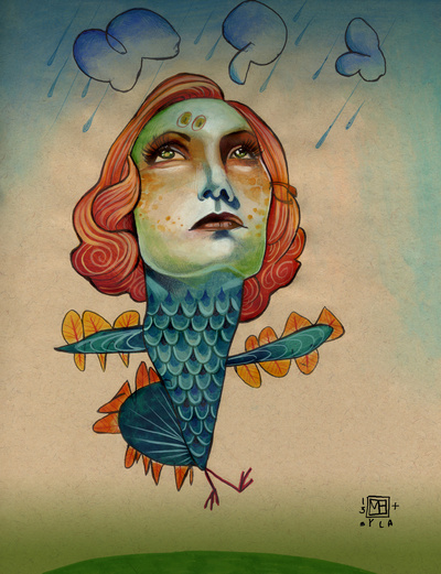 Original collaborative artwork by Mica and Myla Hendricks.