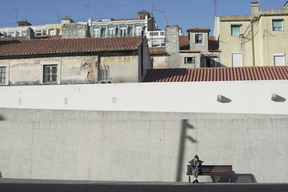 Sitora, at work in Lisbon. Photo: Michael Krieger 